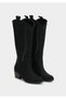 Women's Black Boots - 2