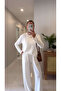 Tersal White Modal Pants - 5