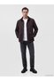 Esvab • Modern & Distinctive Standard Fit Contrast Roba Collar Men's Coat - 3