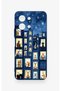 Vivo Y28 Compatible Starry Apartment Patterned Silicone Case - 2