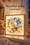 Moonlight Book Light Box – Wooden Led Lighted Night Lamp for Children's and Baby's Room, Decorative Moon Light - 4
