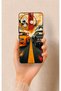 Tecno Camon 30 Pro 5g Compatible Orange and Black Car Patterned Silicone Case