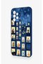 Samsung A13 Compatible Starry Apartment Patterned Silicone Case - 4