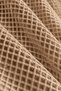 Natural Jute Wicker Mesh Tulle Curtain |   Dark Beige Mink |   1X3 Dense Pleats |   Natural Textured Wicker Design |   Modern Decorative Tulle Curtain - 4