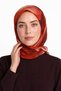 وشاح حرير خبيه بنقشة نقية - 3