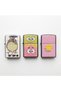 Set of 3 Refillable Metal Windproof Lighters - Zippo Style Collectible (Set 3)
