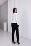 Square Neck Floral Lace Sweater - 5