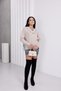 V-Neck Floral Stone Embellished Sweater - 7