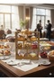 High Tea Rack Stand, Beechwood, Natural Color - 3