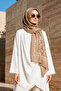 Women's Ethnic Medallion Pattern 80X180Cm Imported Shawl 3005 Camel