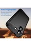 Xiaomi Redmi Turbo 5 Case Carbon Fiber Pattern Protective Back Cover Black Compatible with Poco X8 Pro - 3