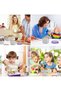 Stainless Steel Lunch Box for Kids Adults,Insulated Bento Lunch Box with Tableware & Bag,800ML 2 Compartment Divided Lunch Containers with Lids,Leakproof | BPA Free | Dishwasher Safe（800ML,Blue） - 6