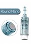Dr Pen M8 Replacement Cartridges Round Nano Bayonet Heads, 10PCS Individually Sealed Disposable Tips for M8 Electric Microneedling Pen - 3