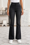 Women's High Waist Elastic Lightweight Spanish Leg Stretchy Jeans Casual Comfortable Stylish Denim Jeans