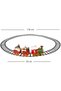Christmas Ornament, Train - Moving, Musical, Lighted, 50 Cm, (Train Track 136 cm Diameter) - 3