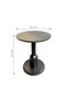 Modern Round Side Table for Living Room and Salon - 3