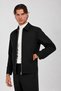 Men's Black Premium Quality Timeless Design Cashmere-Jacket - 3