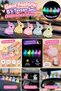 Night Glowing 5-Piece Rabbit Car Interior Glove Box and Rear View Mirror Ornament - 3