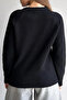 Half Buttoned Soft Textured Knitted Sweater Fhmmzr005 - 4