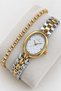 Women's Wristwatch Oval Minimal Small Case Gift Box and Bracelet.Hmt29306S01-03 - 3
