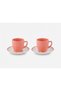 Pastel Pink Porcelain Coffee Presentation Set (for 2 People)