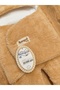 Openable Feet Brown Welsoft Winter Baby Blanket Swaddle and Sleeping Bag 0-6 Months – Soft Plush Swaddle with Ears - 9