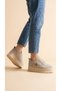 Women's Rope Lace-Up Suede Star Detailed Thick Sole Boots & Booties - 2