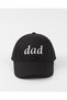 Dad Mom Embroidery Printed Handwritten Detailed 2-Piece Hat / Adjustable Embroidered Dad Mom Couple Hat - 2
