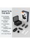 Dual Wireless Lavalier Microphone Set - 2.4G Plug and Play Lapel Mic with Charging Case for iPhone Android Type-C -Black - 5