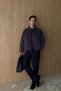 Tenri Short Pile Textured Buttoned Oversize Men's Jacket - 6