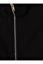 Özmarka New Season Black Regular Fit Stand Collar Men's Jacket - 2
