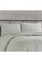 Striped Sateen Cotton Comforter Set King - 2
