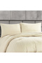 Striped Sateen Cotton Comforter Set King - 2