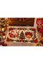 Modern Stylish New Year's Patterned Santa Claus Themed Non-Slip Base Washable Decorative Doormat - 2