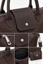 Vx-029 Women's Hand and Shoulder Bag with Mini Wallet Accessories Brown - 6