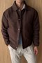 Kato Waterproof Basic Oversize Snap Fastener Men's Slim Coat
