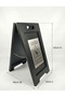 Wooden Caution Sign " Cleaning in Progress " , Beechwood, Black - 2