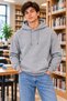 Boys' Hooded Oversized Sweatshirt with Kangaroo Pocket