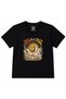 Wild & Free Celestial Sun Moon Boho Floral Graphic Kids T-Shirt
