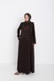 Meyli̇n Woven Chenille Ferace Brown - 9081