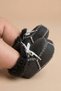 Warm Lace-Up Baby Booties with Fur Inside - Winter Home Boots - 7
