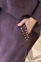 Trok Detailed Stonewashed Effect Shirt and Trousers Set - 5