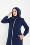 Sidra Yazlik Cupra Ferace Navy Blue - 9082 - 5
