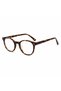 Havana Tortoiseshell Rectangular Acetate Eyeglass Frame