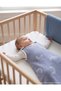 Fiber-Free 1.0 Tog Sleeping Bag for Girls and Boys, Baby, Child, 100% Cotton Double Layer Combed Cotton Children's Sleeping Bag/Blue Rainbow - 2