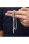 Silver Capsule Cut Men's Prayer Beads - 2