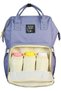 Diaper Bag-Solid Color - Light Blue - 2