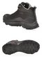 Black Lace-Up Non-Slip Sole Waterproof Men's Outdoor Trekking Boots 210500B-1 - 5