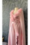 Special Design Rose Detailed Satin Long Nightgown (Boxed) - 3
