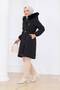 Women's Belted Montana Fabric Coat - 6